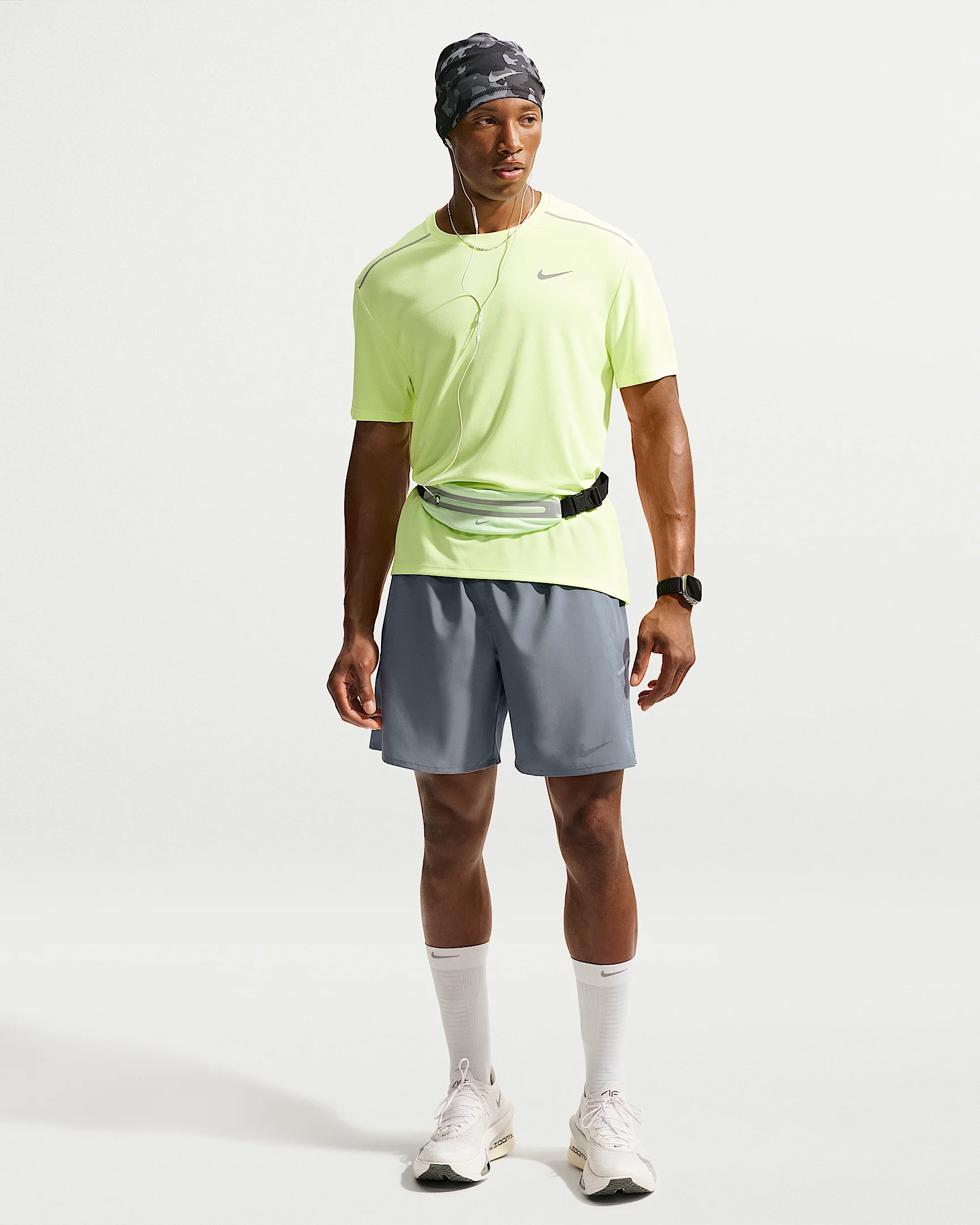 Nike Miler Men's Dri-FIT 2-in-1 7" Running Shorts - 1