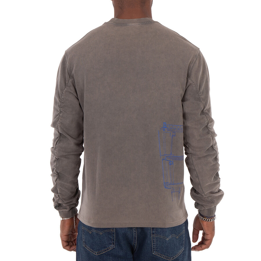 A Cold Wall Men's Black Shroud Cotton T-Shirt, Size Medium - 6