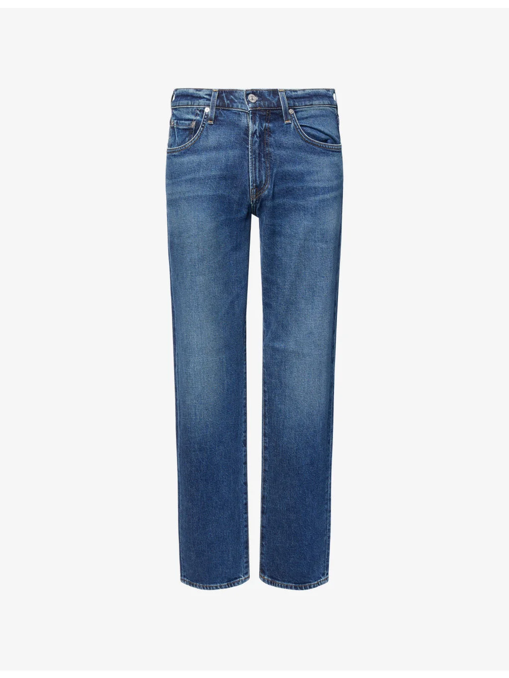 Elijah Straight-Leg Stretch-Denim Jeans - 1