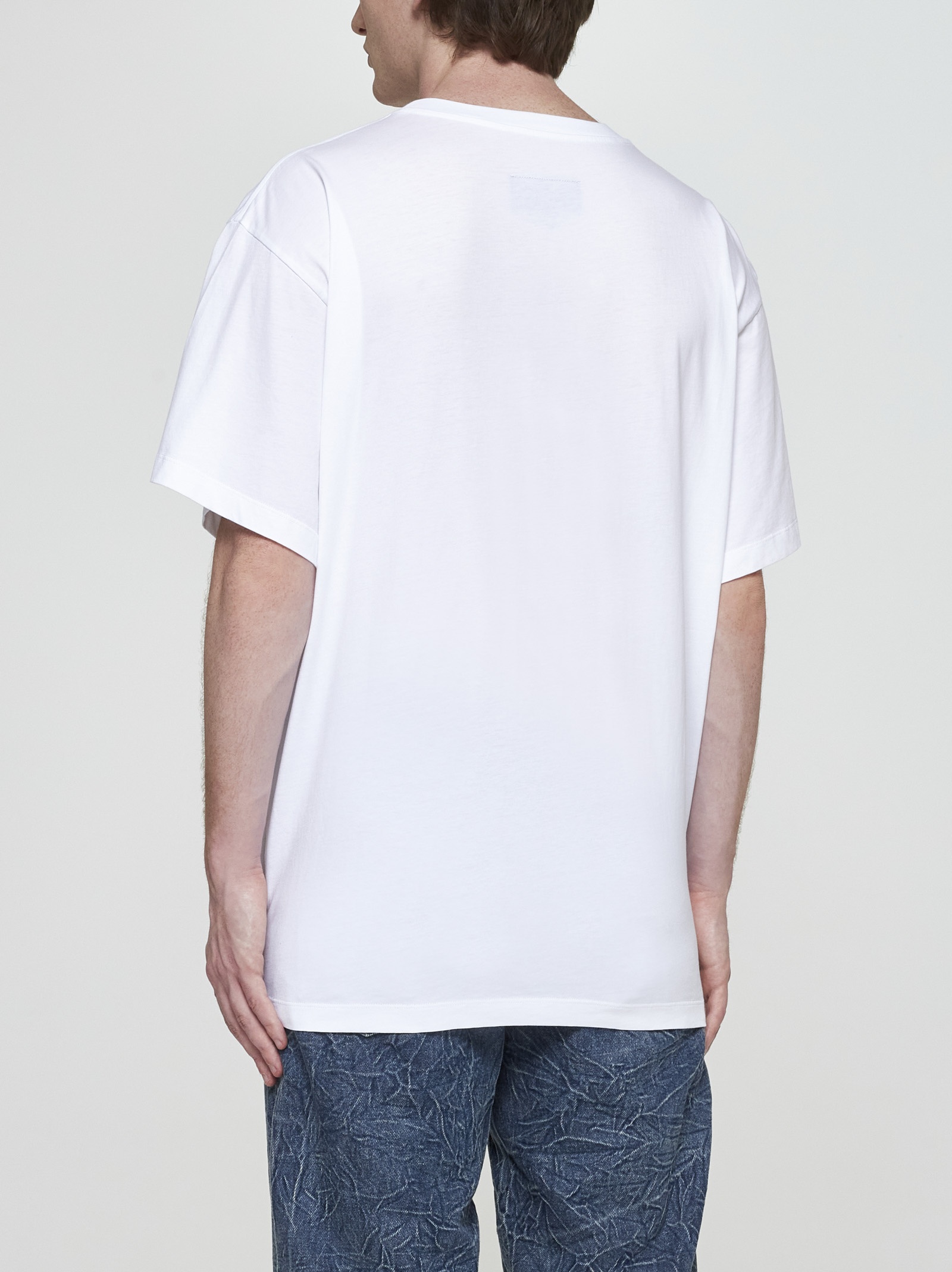 Tシャツ・カットソー MM6 MAISON MARGIELA WHITE T-SHIRT WITH NUMERIC SIGNATURE 19027522_41554015_600.jpg