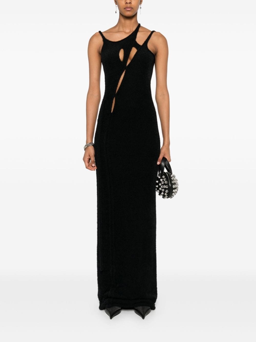 knitted maxi dress - 2
