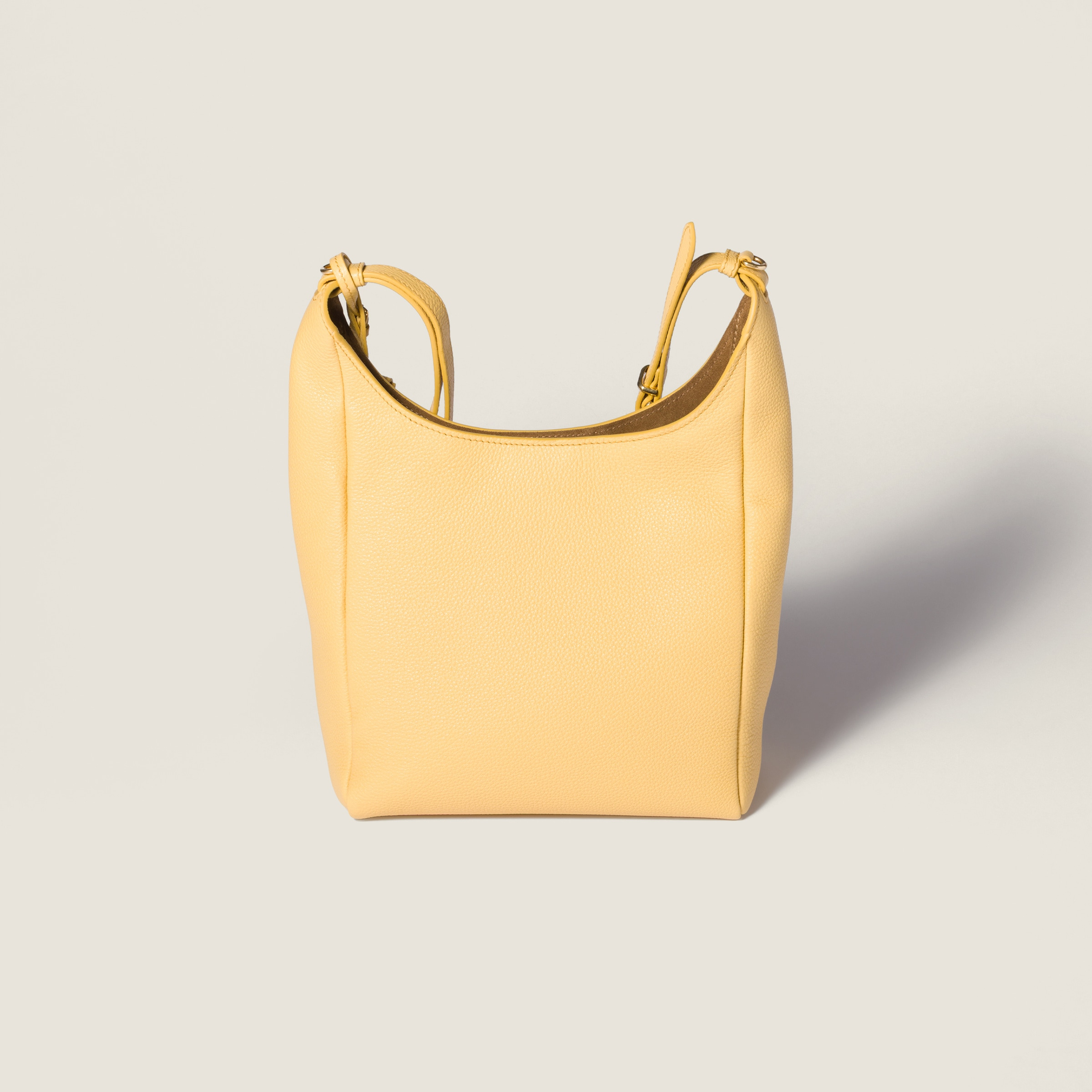 Leather bucket bag - 3