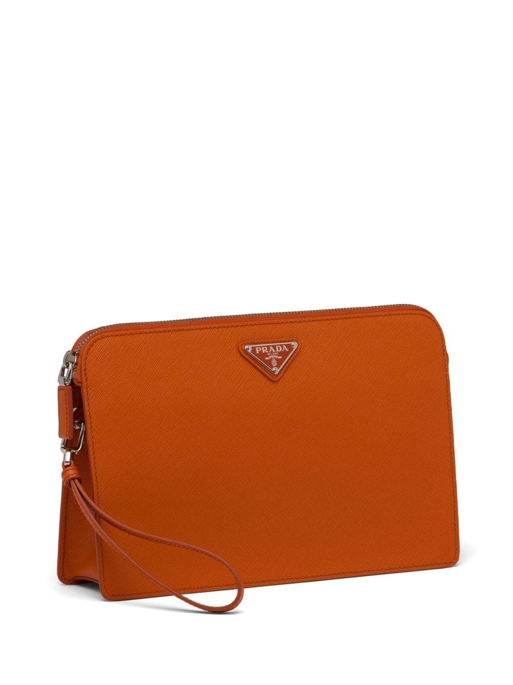 Saffiano leather pouch - 4