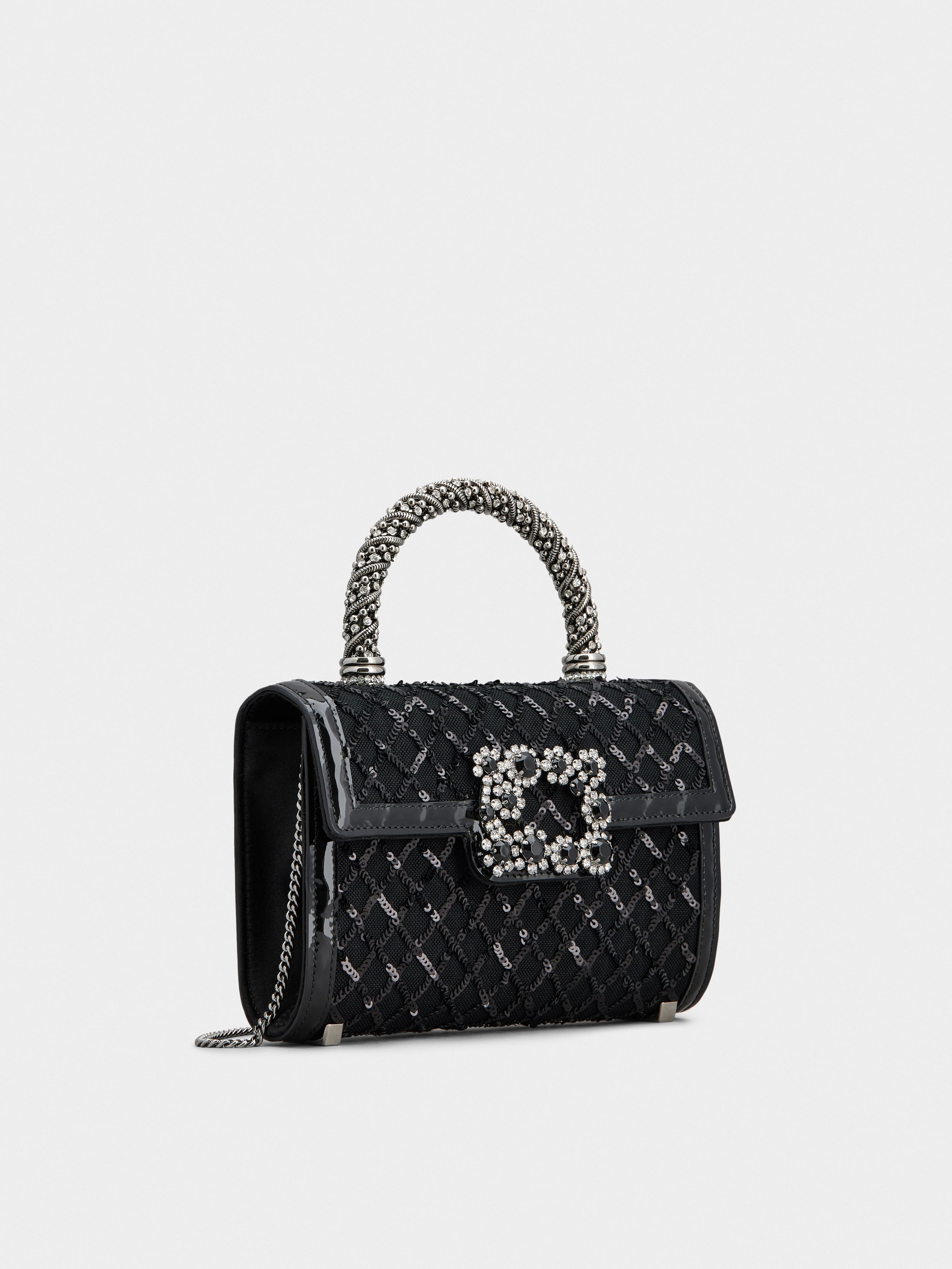 Jewel Efflorescence Mini Bag with sequins - 3