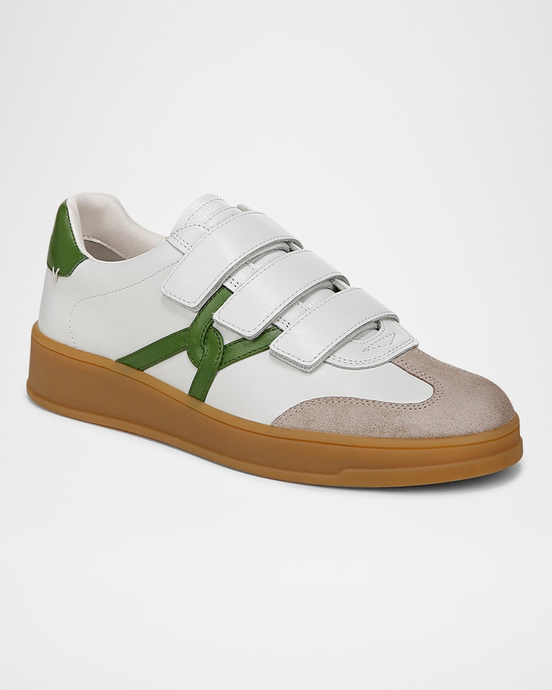 VERONICA BEARD Reagan Leather Low-Top Sneakers outlook
