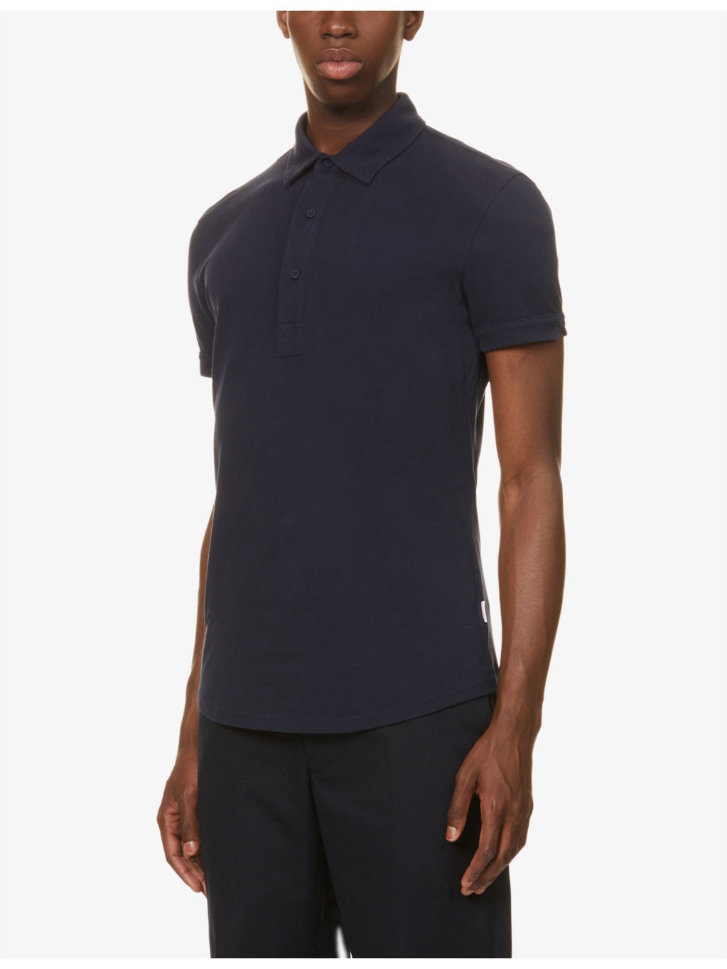 Sebastian regular-fit cotton-jersey polo shirt - 3
