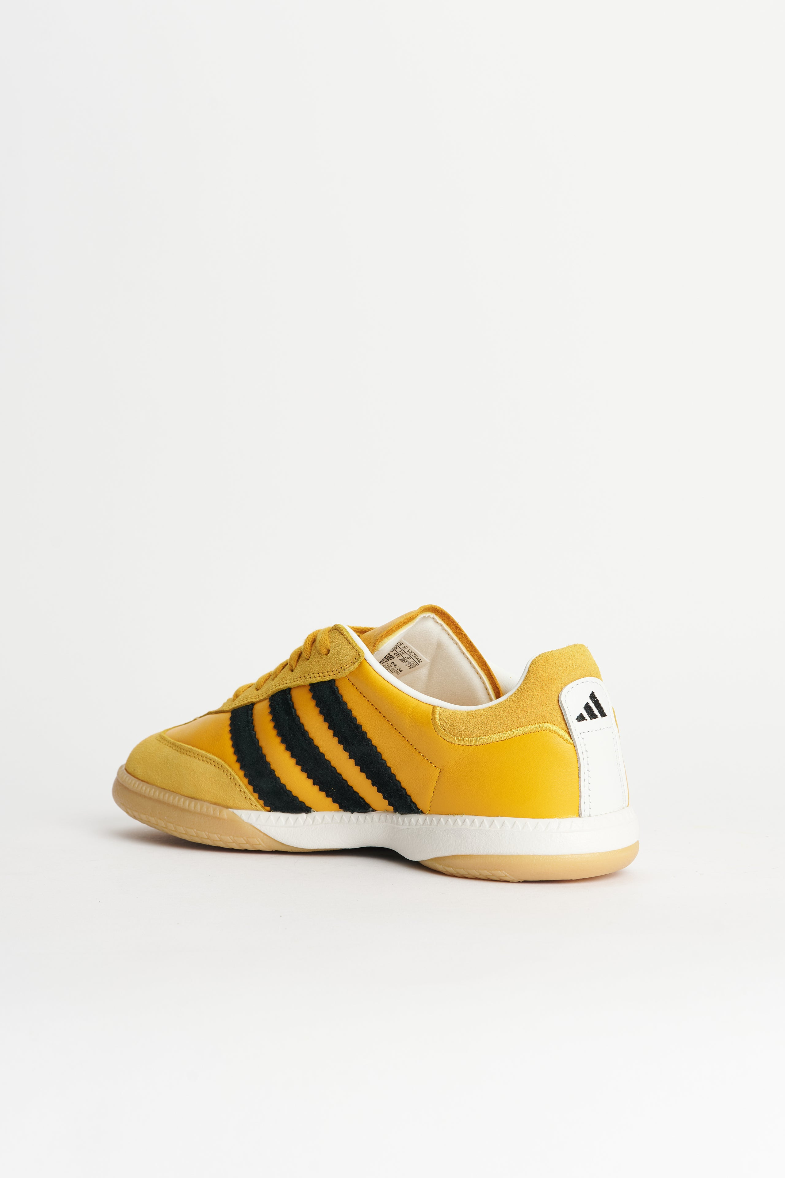 ADIDAS ORIGINALS SAMBA MN CREAM YELLOW / CORE BLACK - 2