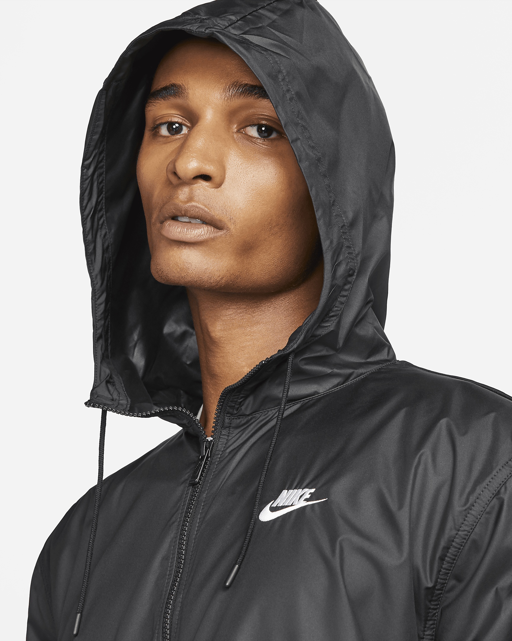 Nike sportswear women's woven jacket black best sale