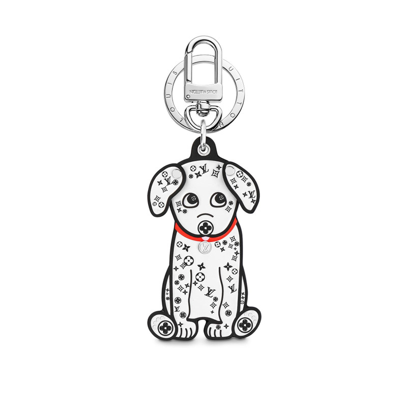 LV Dalmata Key Holder And Bag Charm 1