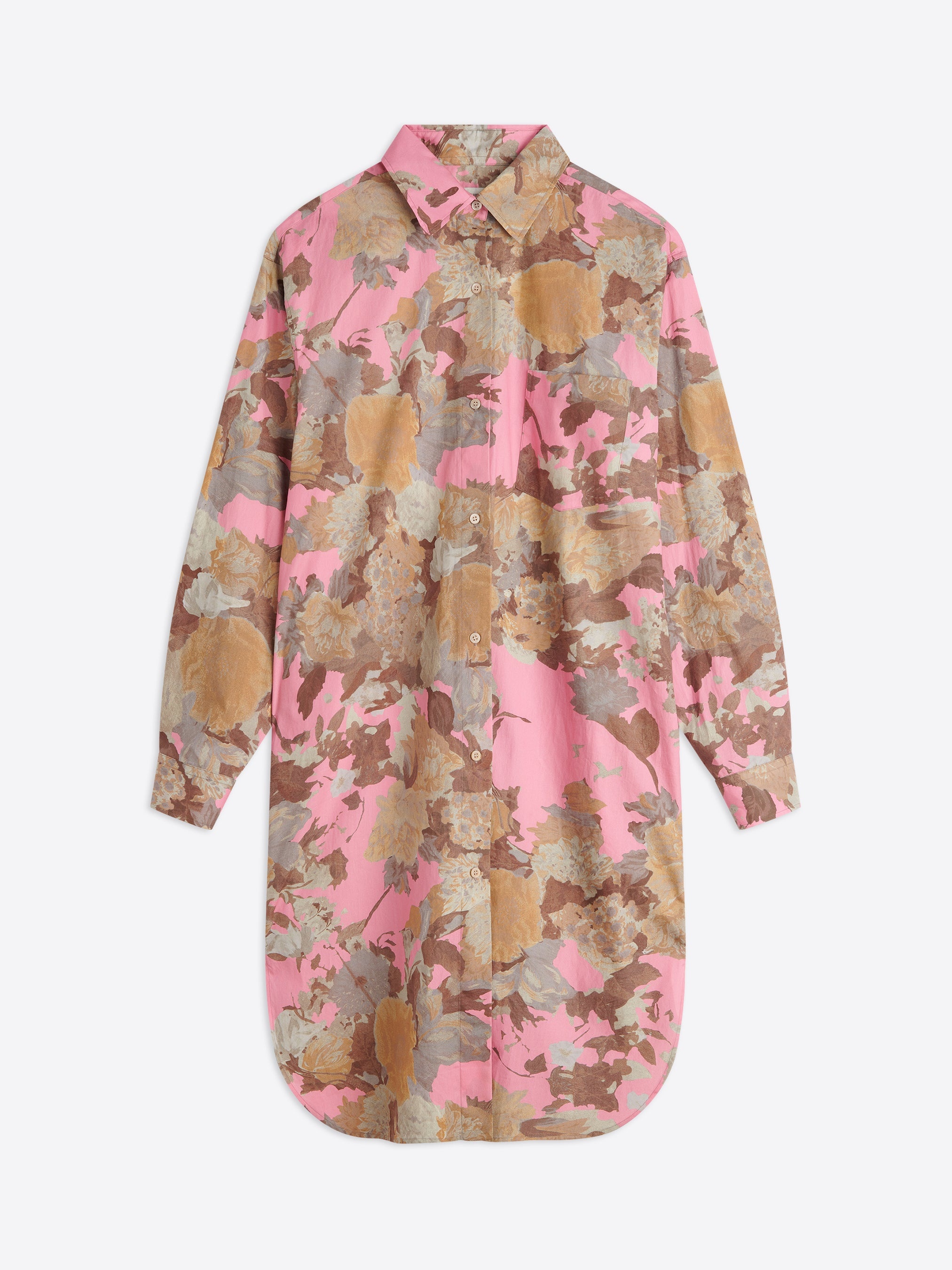 COTTON SHIRT DRESS - 4