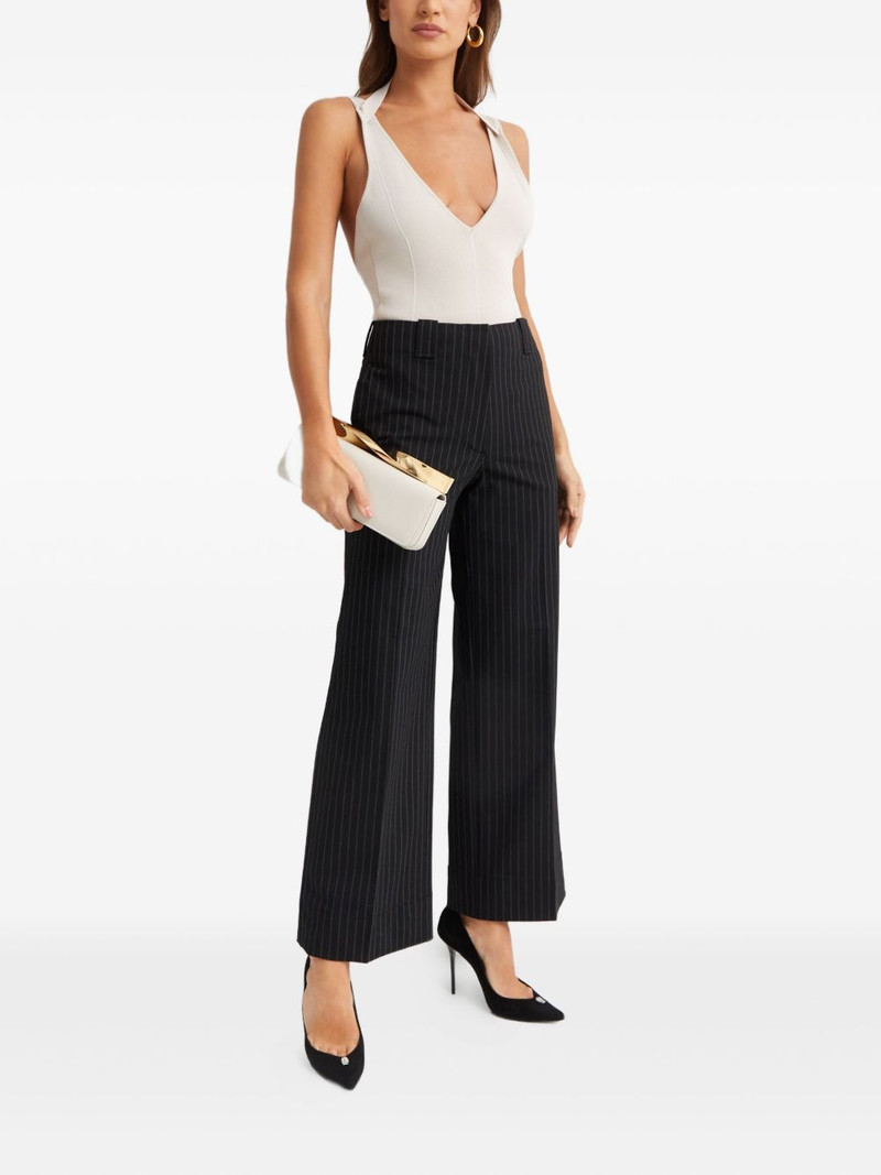 GAUGE81 Mezi deep V-neck bodysuit outlook