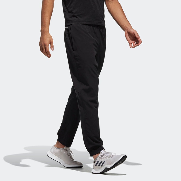 adidas Woven Athleisure Casual Sports Long Pants Black DP6792 - 6