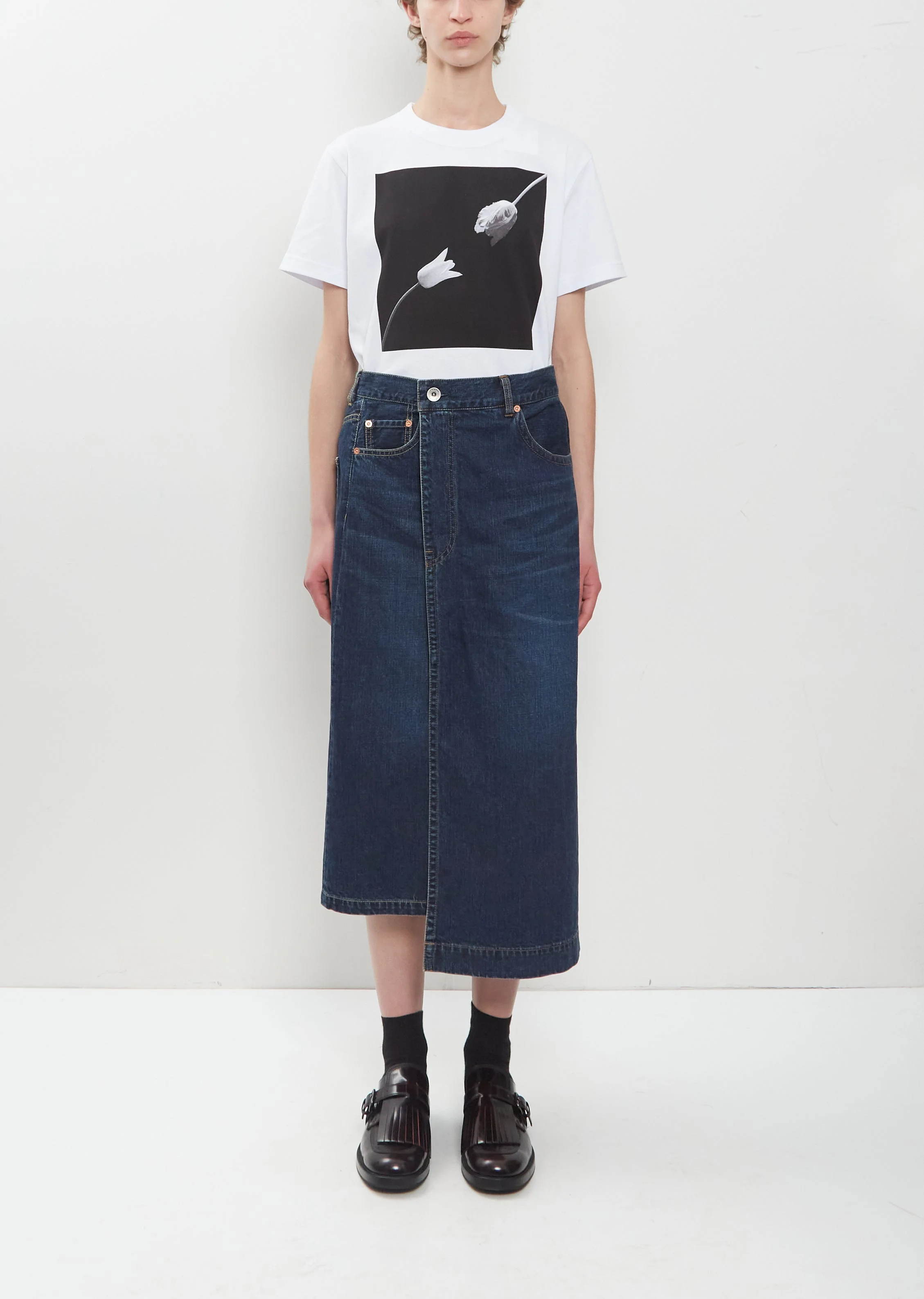 Denim Skirt - 1