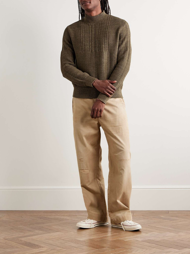 RRL by Ralph Lauren Cotton Mock-Neck Sweater outlook