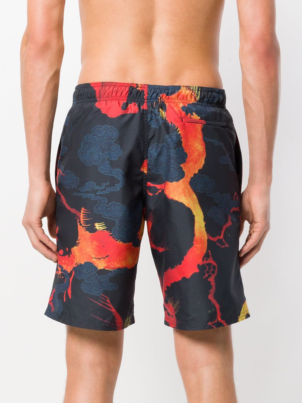 print swim shorts - 3