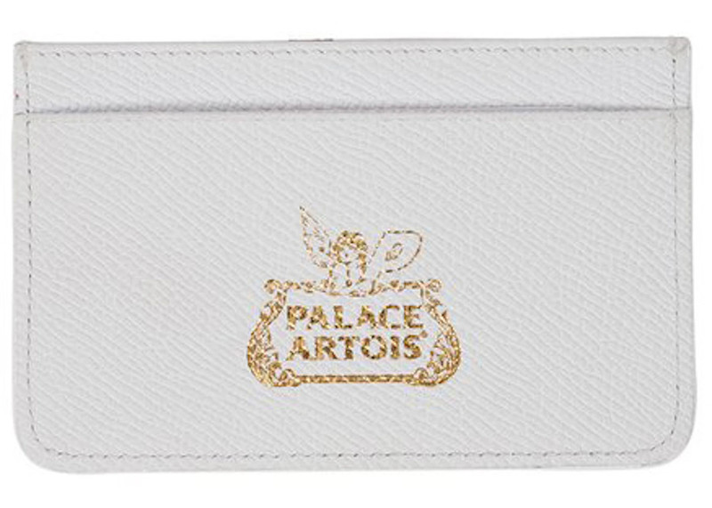 PALACE Palace Stella Artois Card Holder Cream outlook