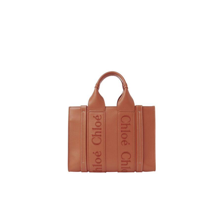 Chloe Small Woody Logo Tote Bag - 2
