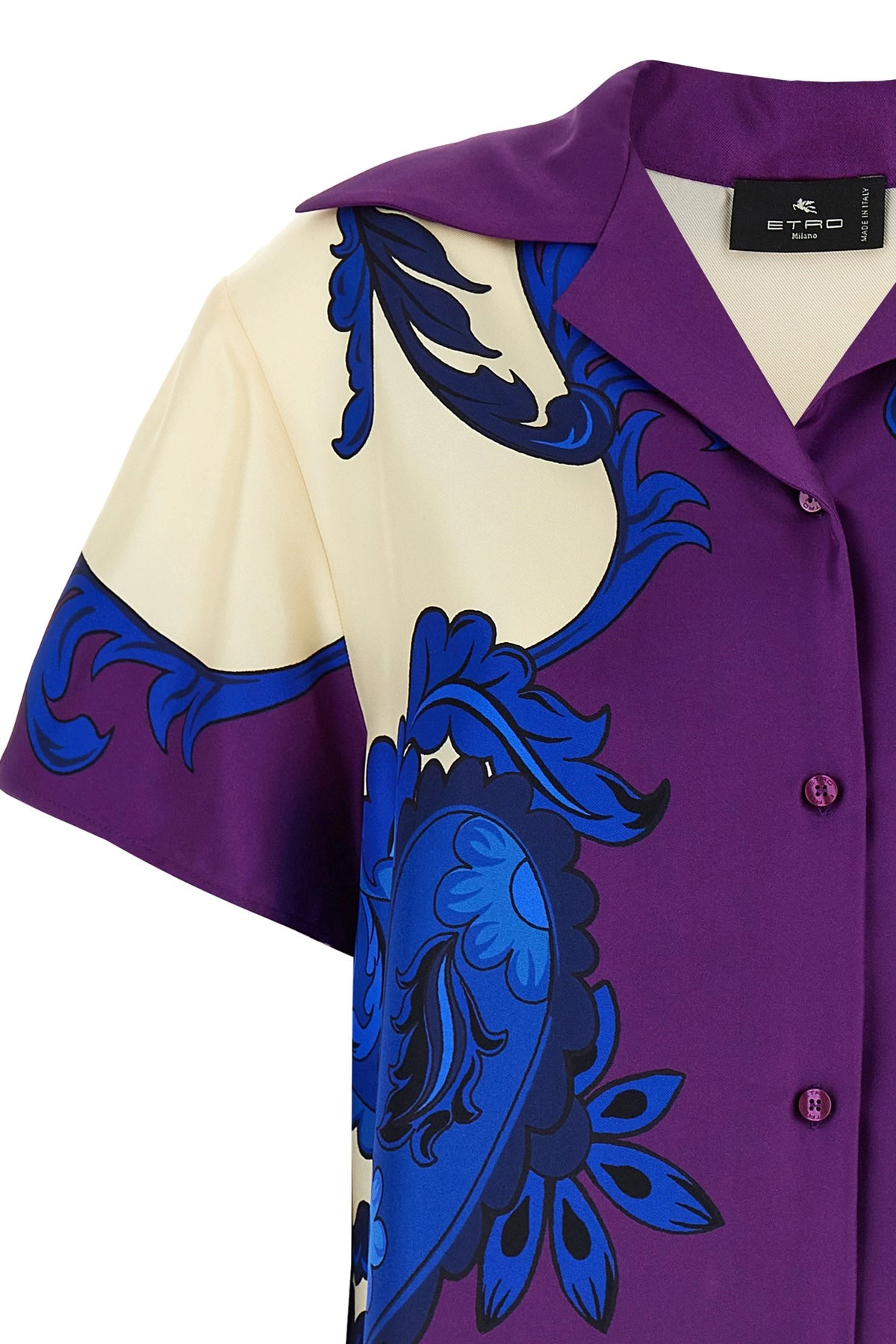 Paisley maxi shirt - 3
