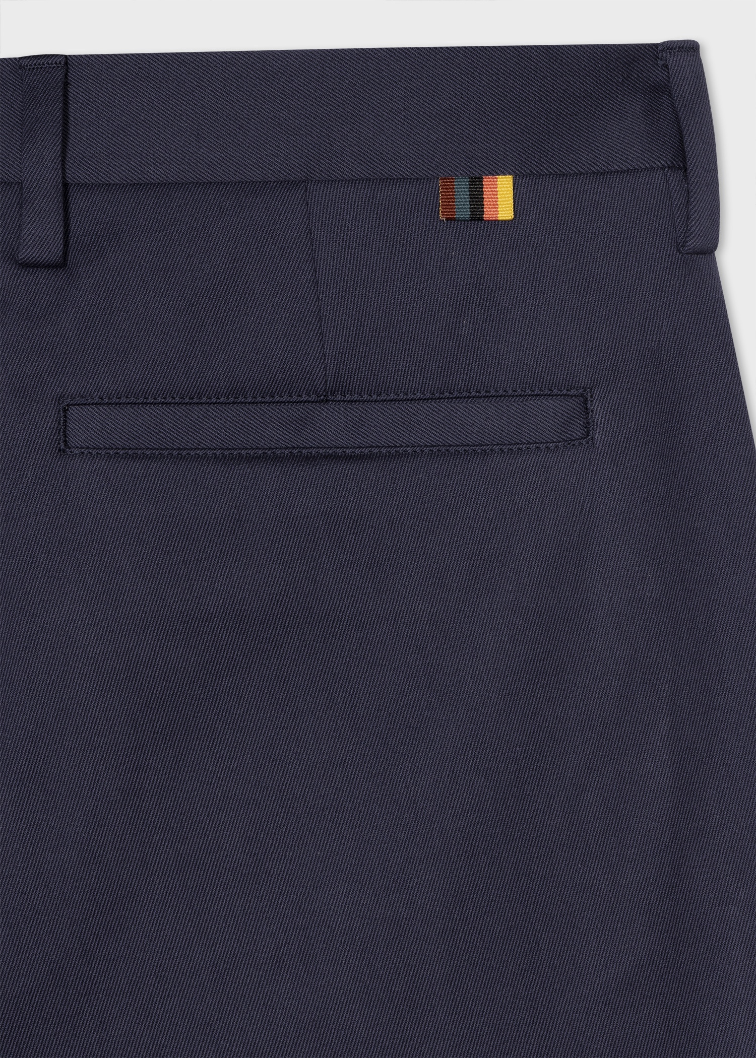 Slim-Fit Washed Navy Cotton-Stretch Chinos - 2