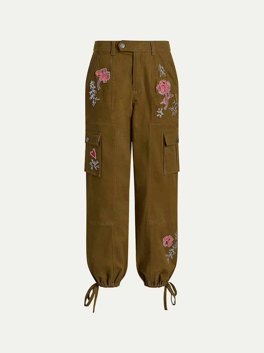 Zola Desert Rose Cargo Joggers - 1