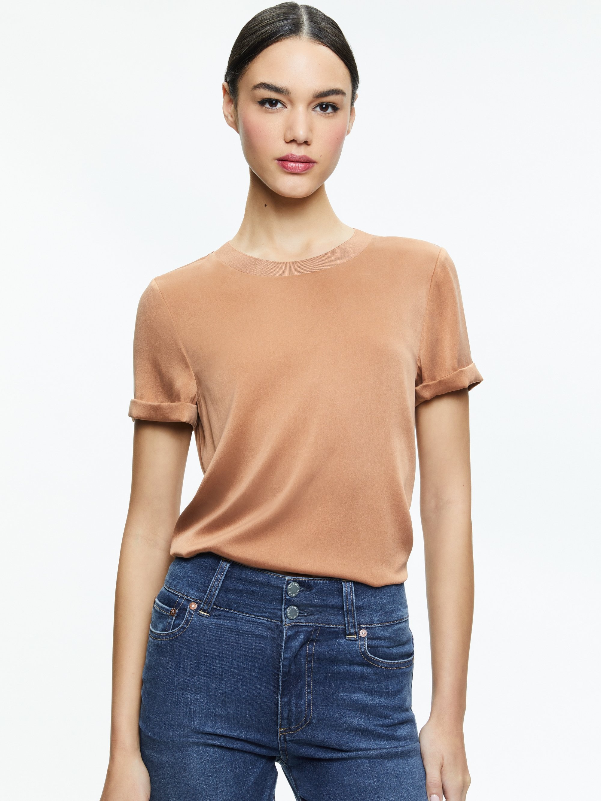 BRADEN DROP SHOULDER TEE - 1