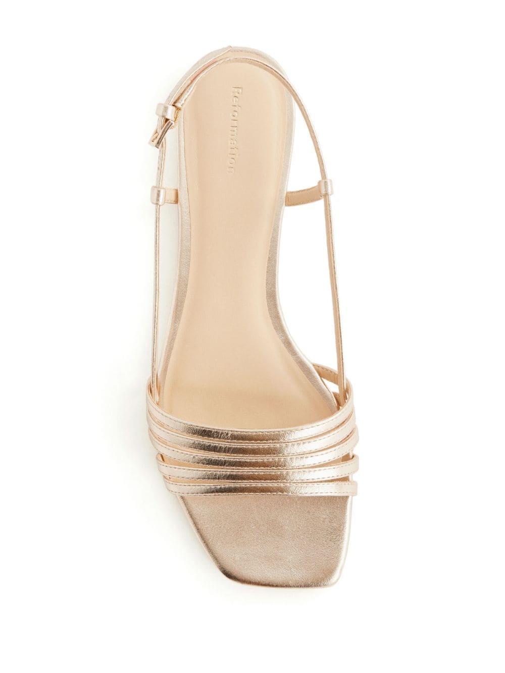 Millie Lattice flat sandals - 3