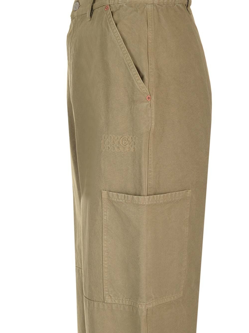 Cotton Trousers Green - 3