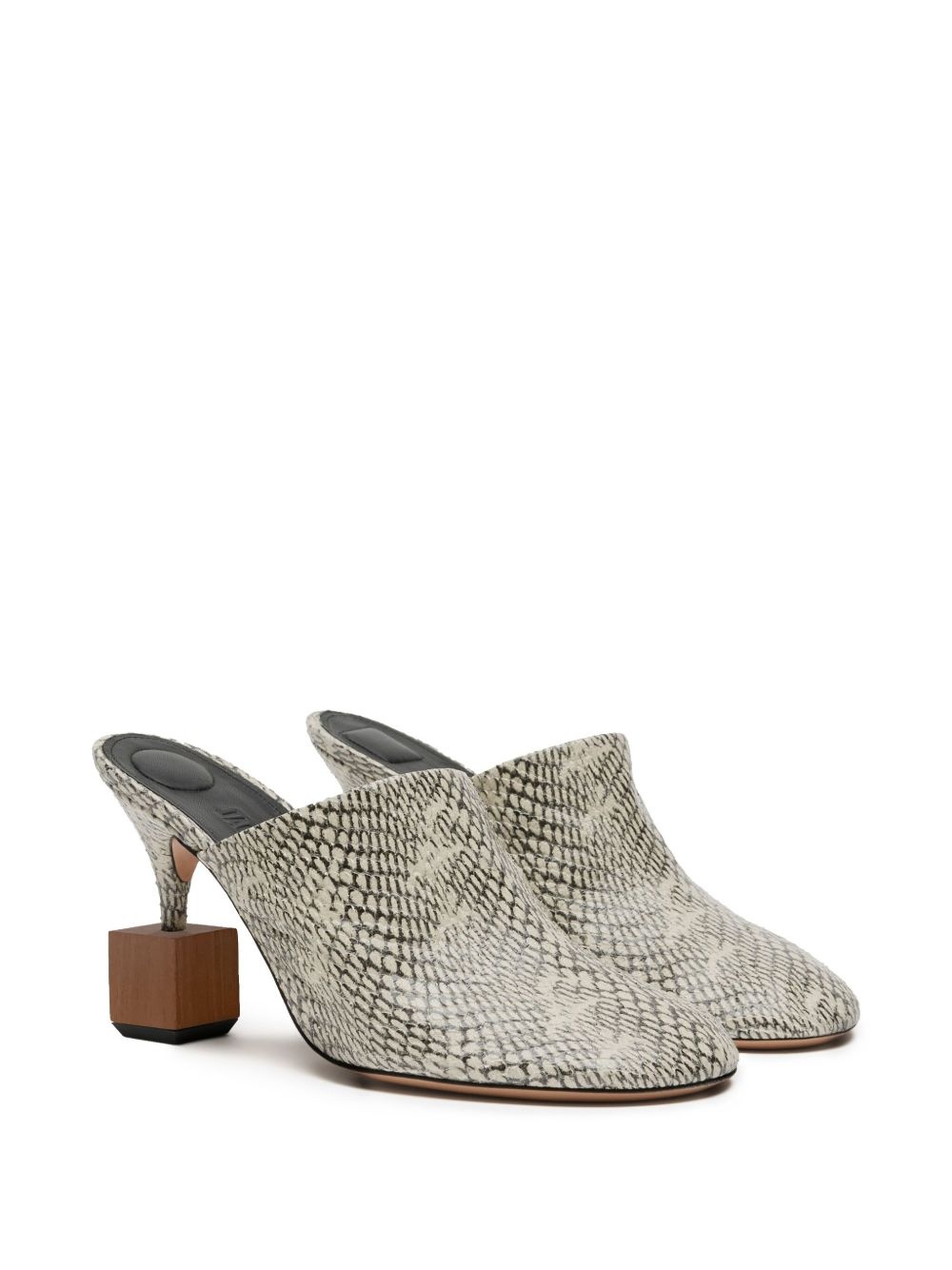 100mm Les Bisou mules - 2