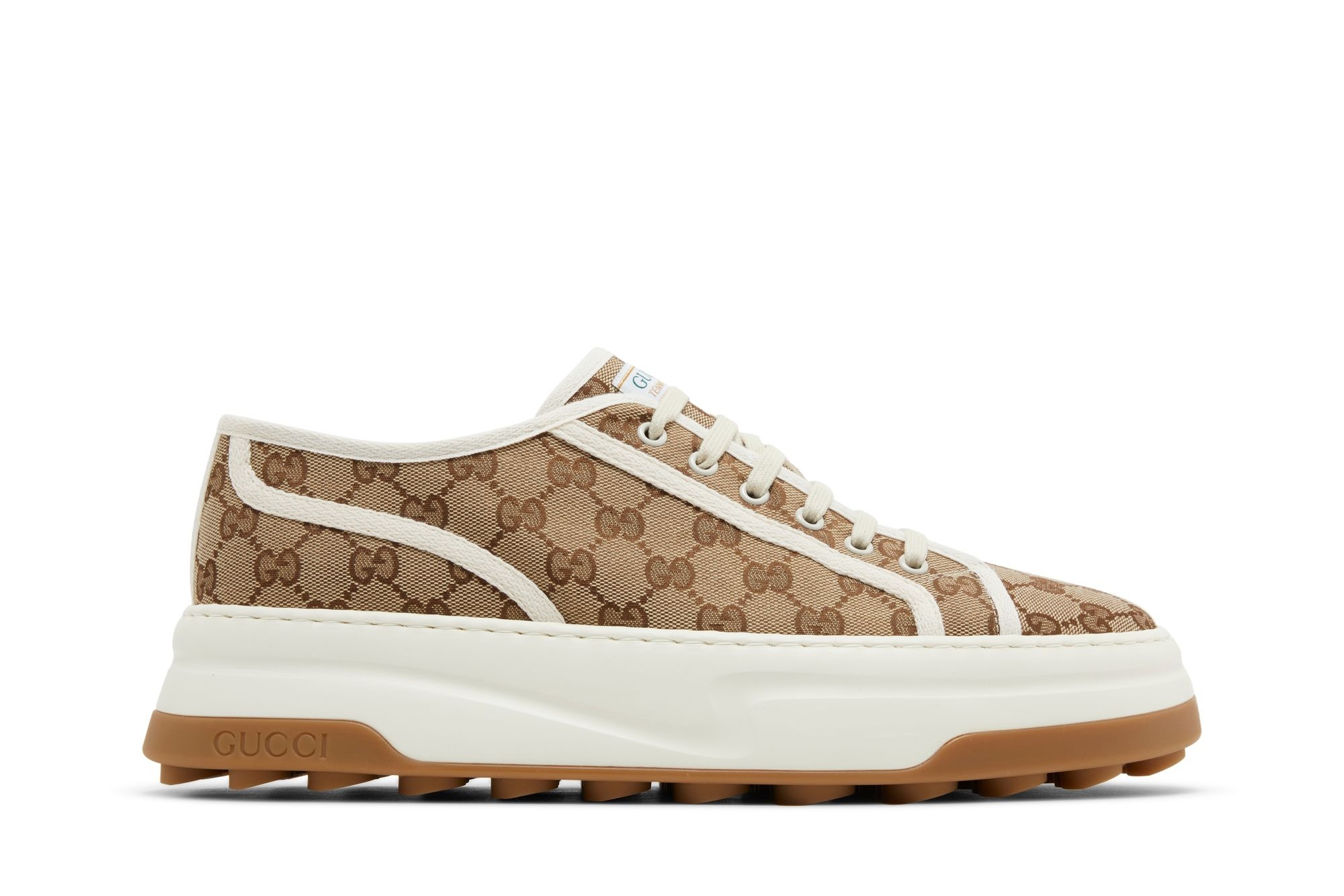 Gucci GG Sneaker 'Interlocking G - Beige' - 1