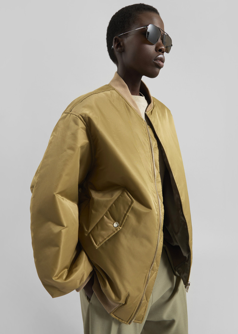 Astra Bomber Jacket - Olive 1