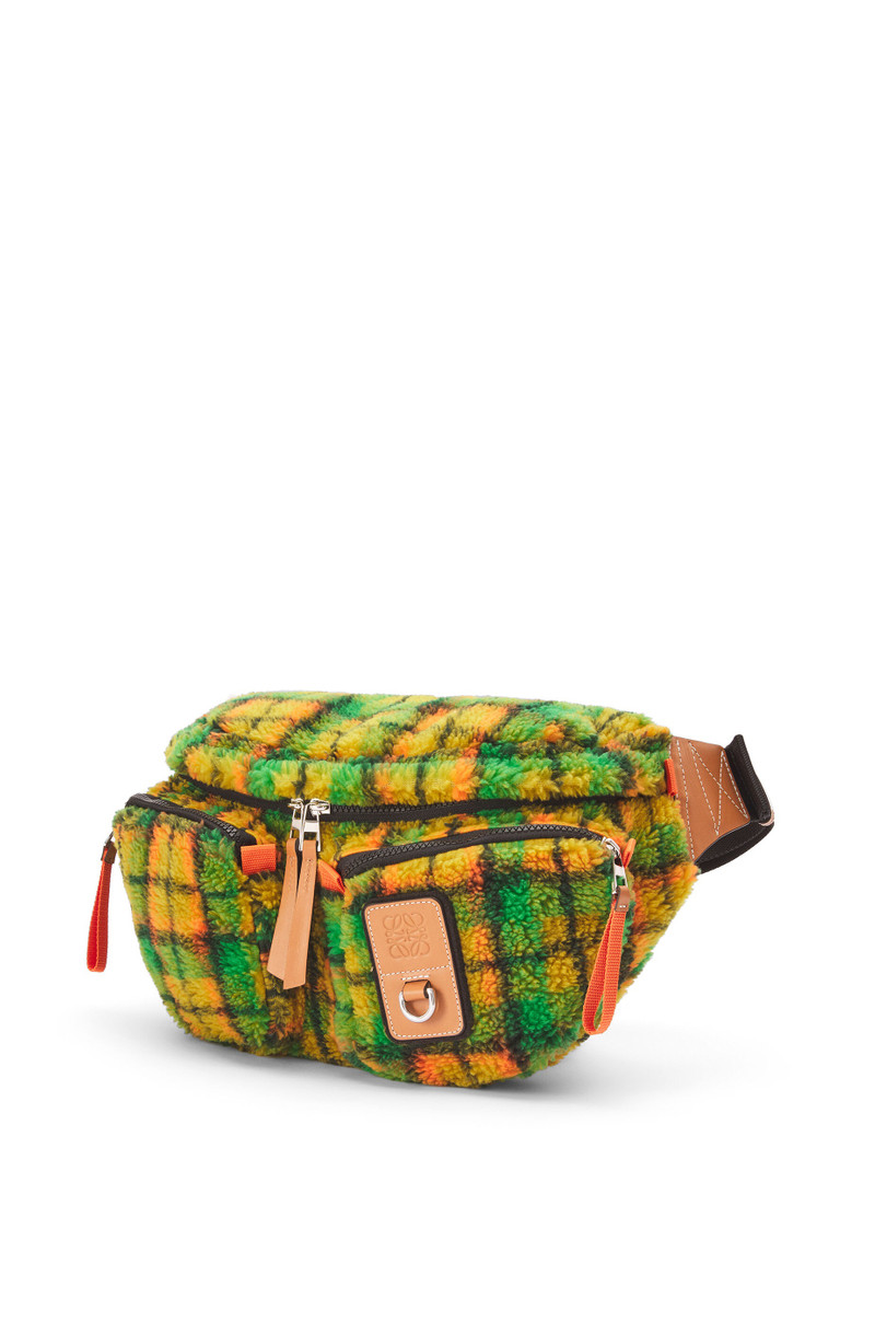 Loewe Large bumbag in recycled textile outlook
