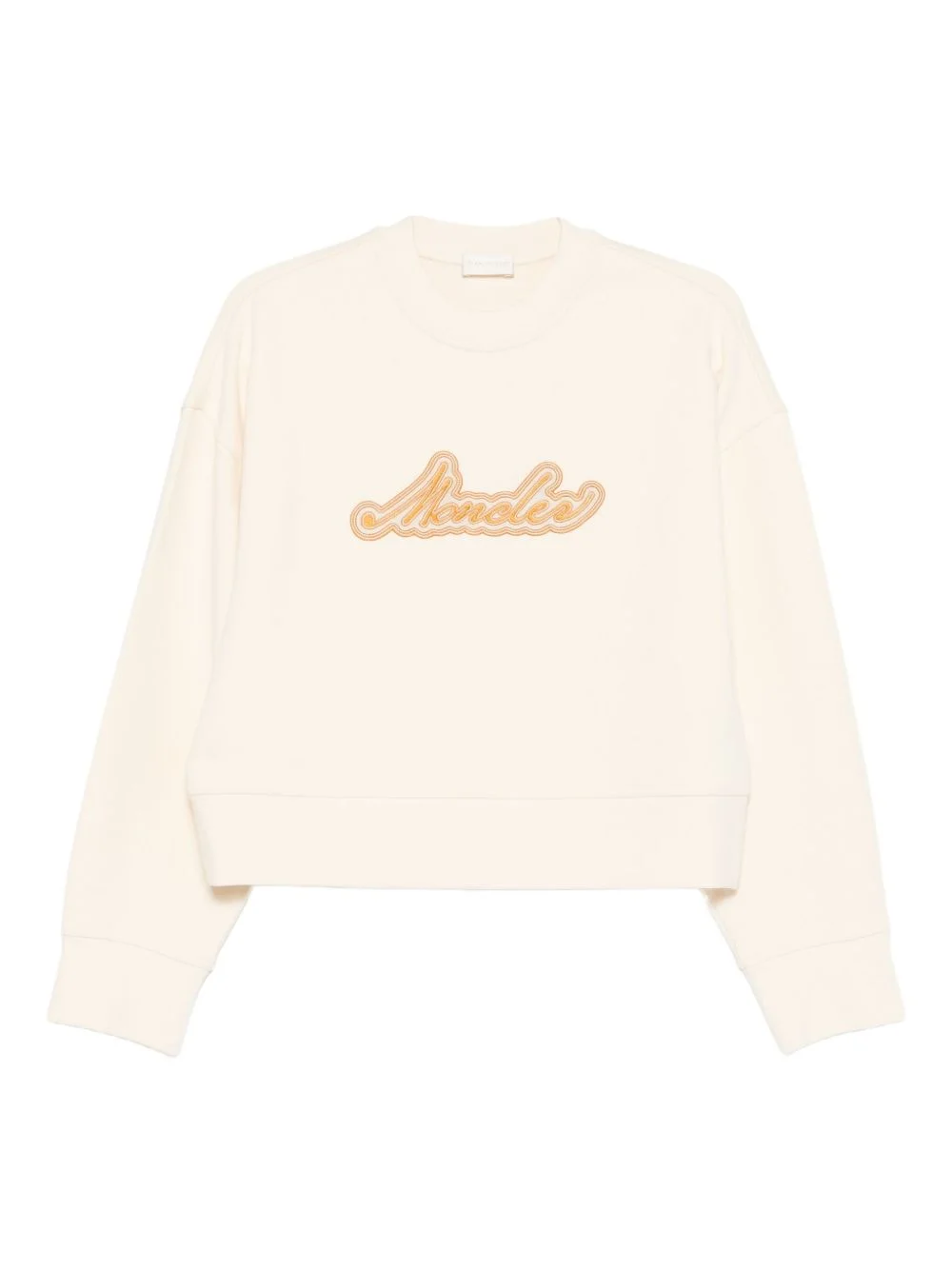 logo-appliqué sweatshirt - 1