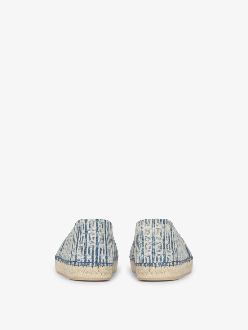 ESPADRILLES IN 4G JACQUARD 6