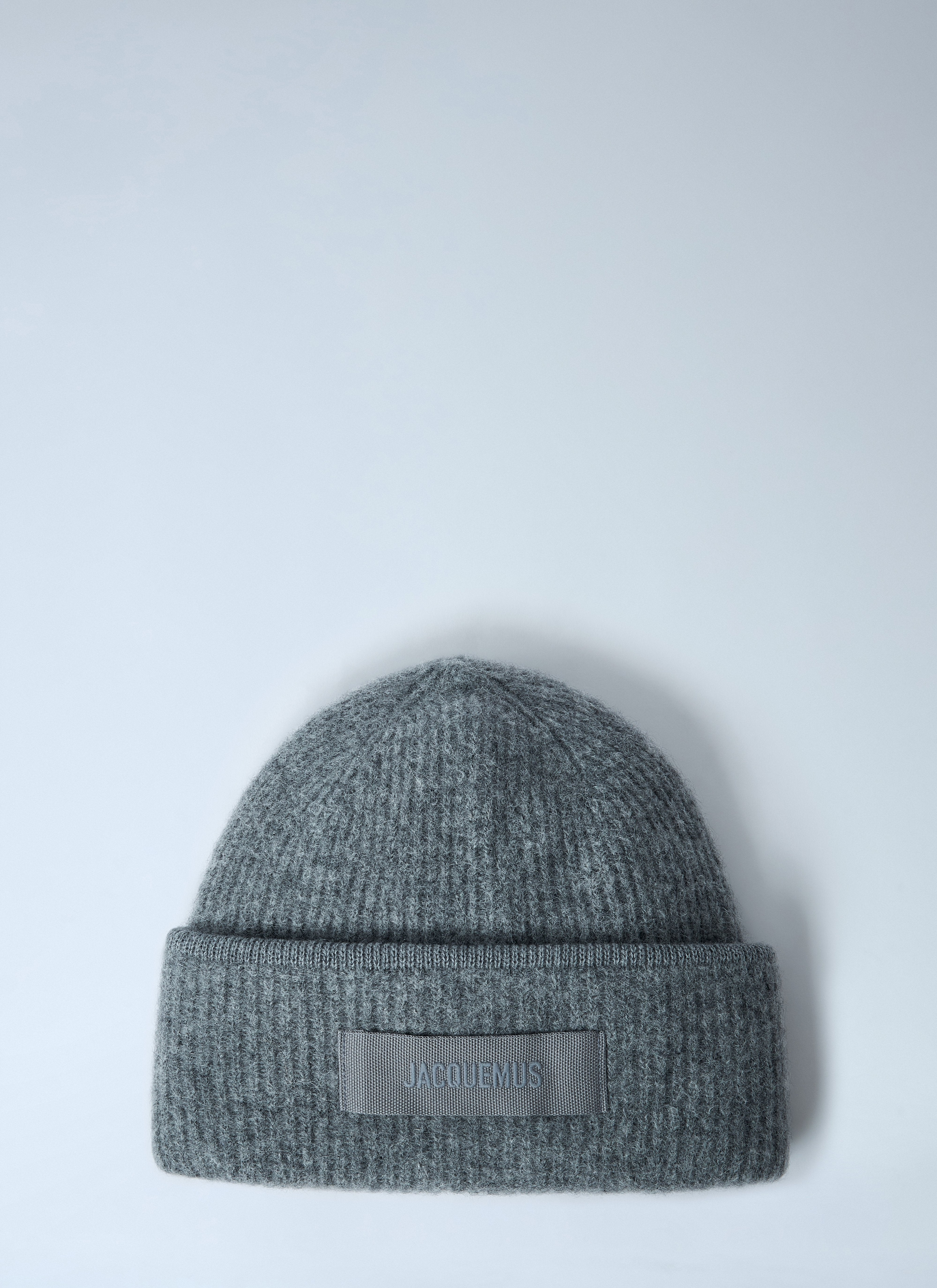 Jacquemus Women Logo Motif Beanie Hat - 1