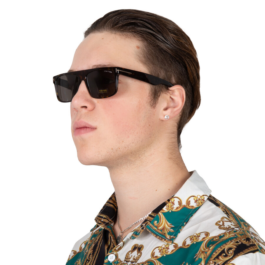 Tom Ford Philippe Smoke Rectangular Men's Sunglasses FT0999 52A 58 - 2