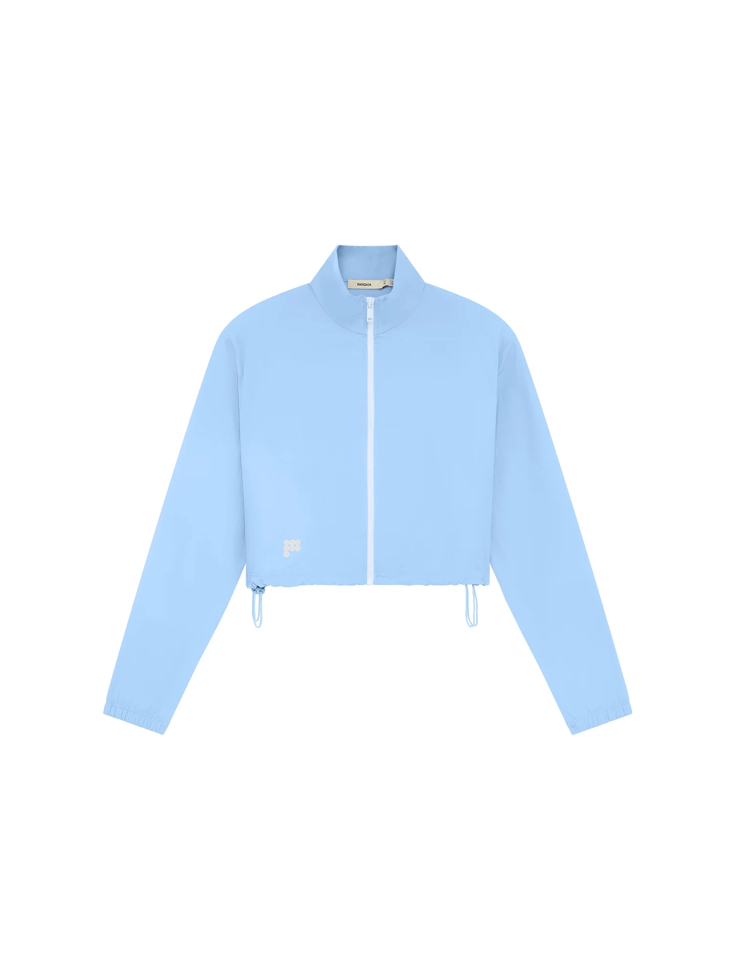 Womens Recycled Nylon Zip Up Jacket - Dewdrop Blue - 1