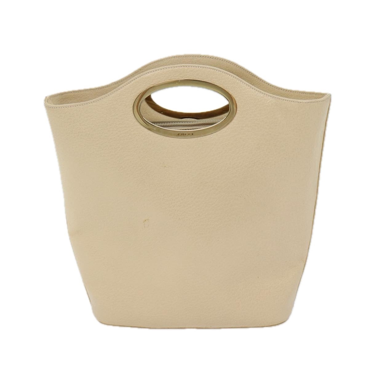 GUCCI Hand Bag Leather Beige 000 1553 000 1553 - 2