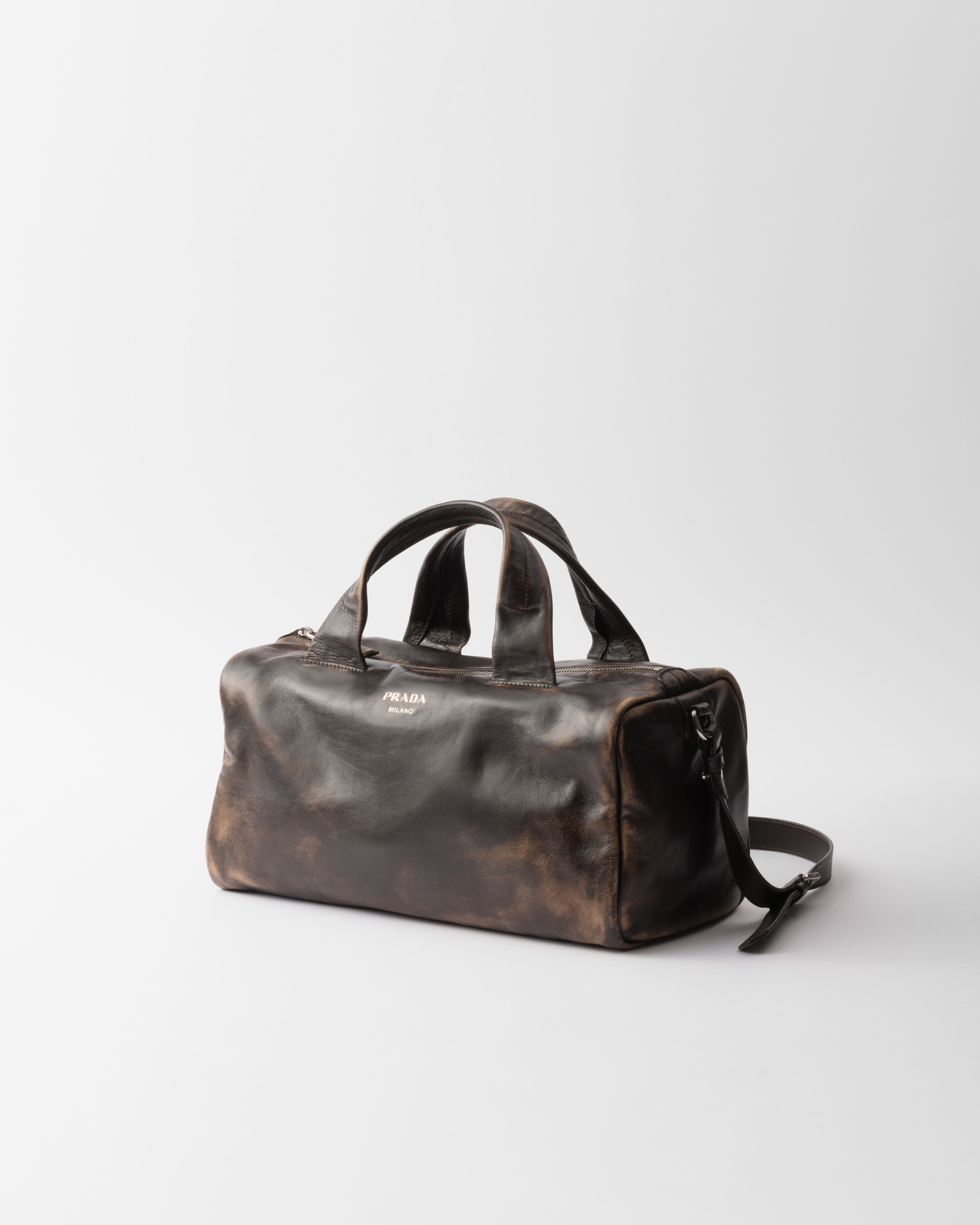 Nappa leather duffle bag - 3