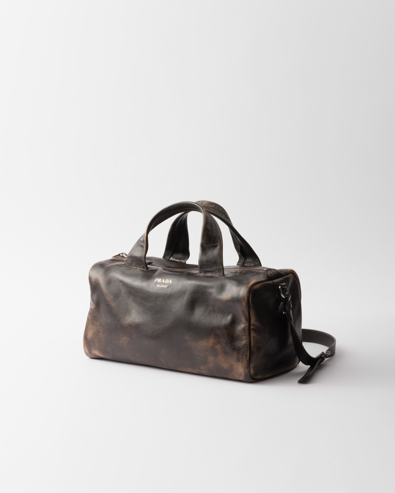Nappa leather duffle bag 3