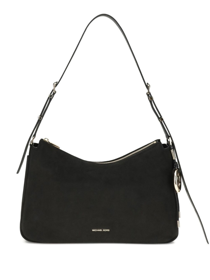 logo-charm shoulder bag 1