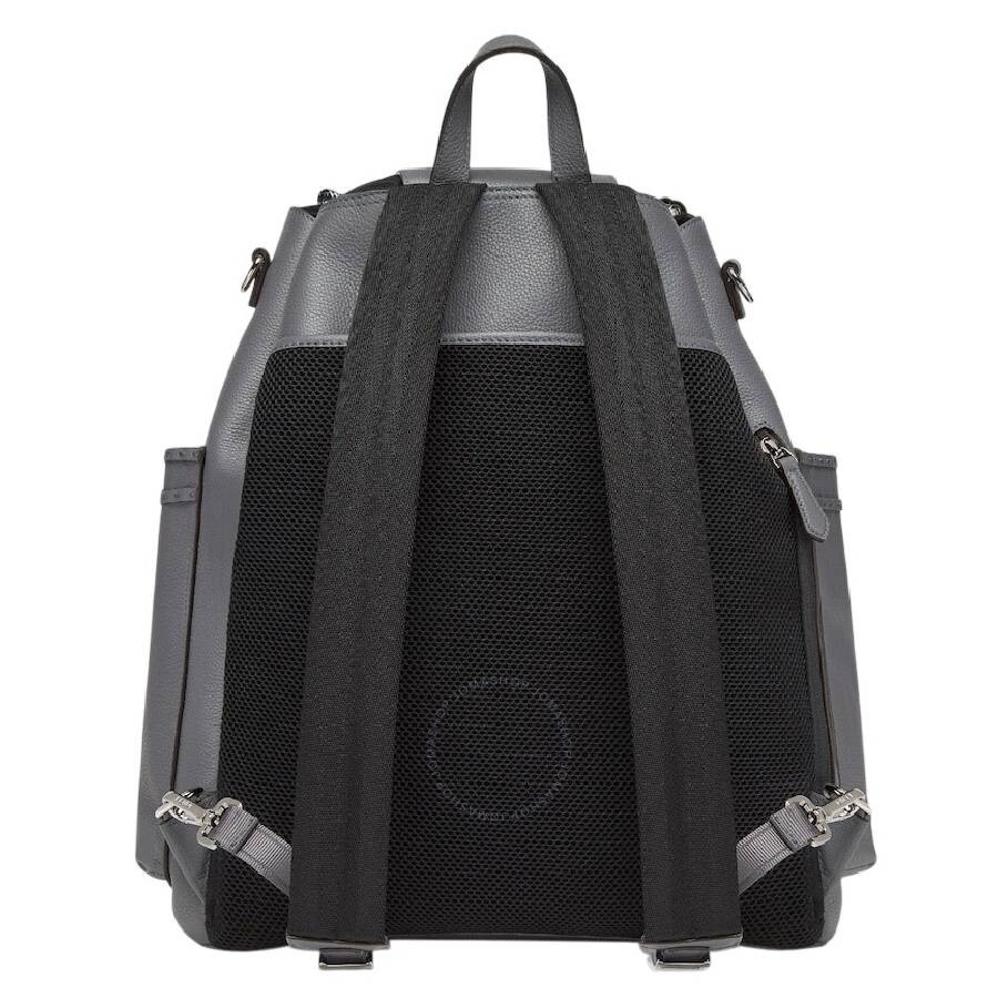 Fendi Embossed Leather Backpack - 2