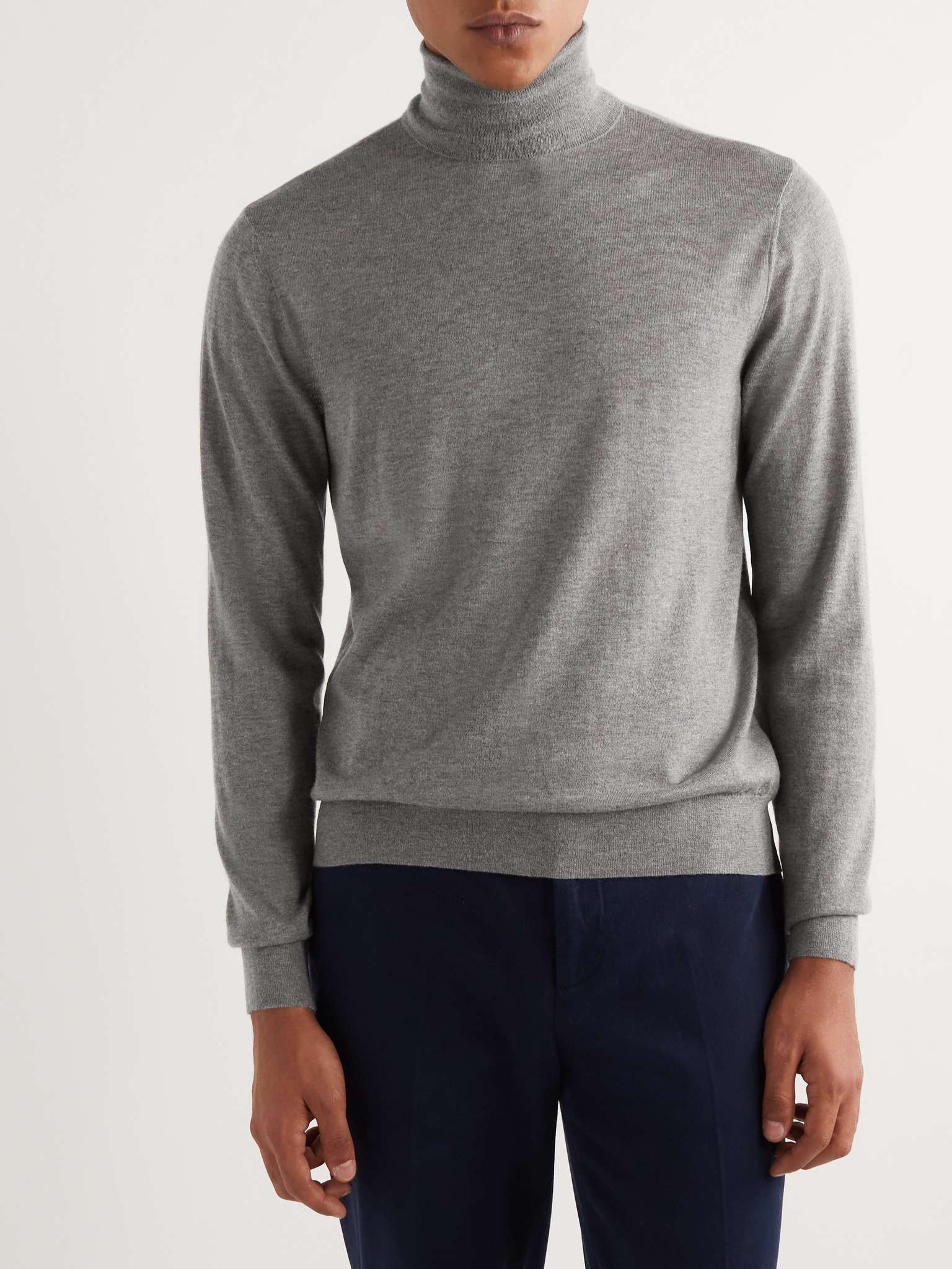 Cashmere Rollneck Sweater - 4