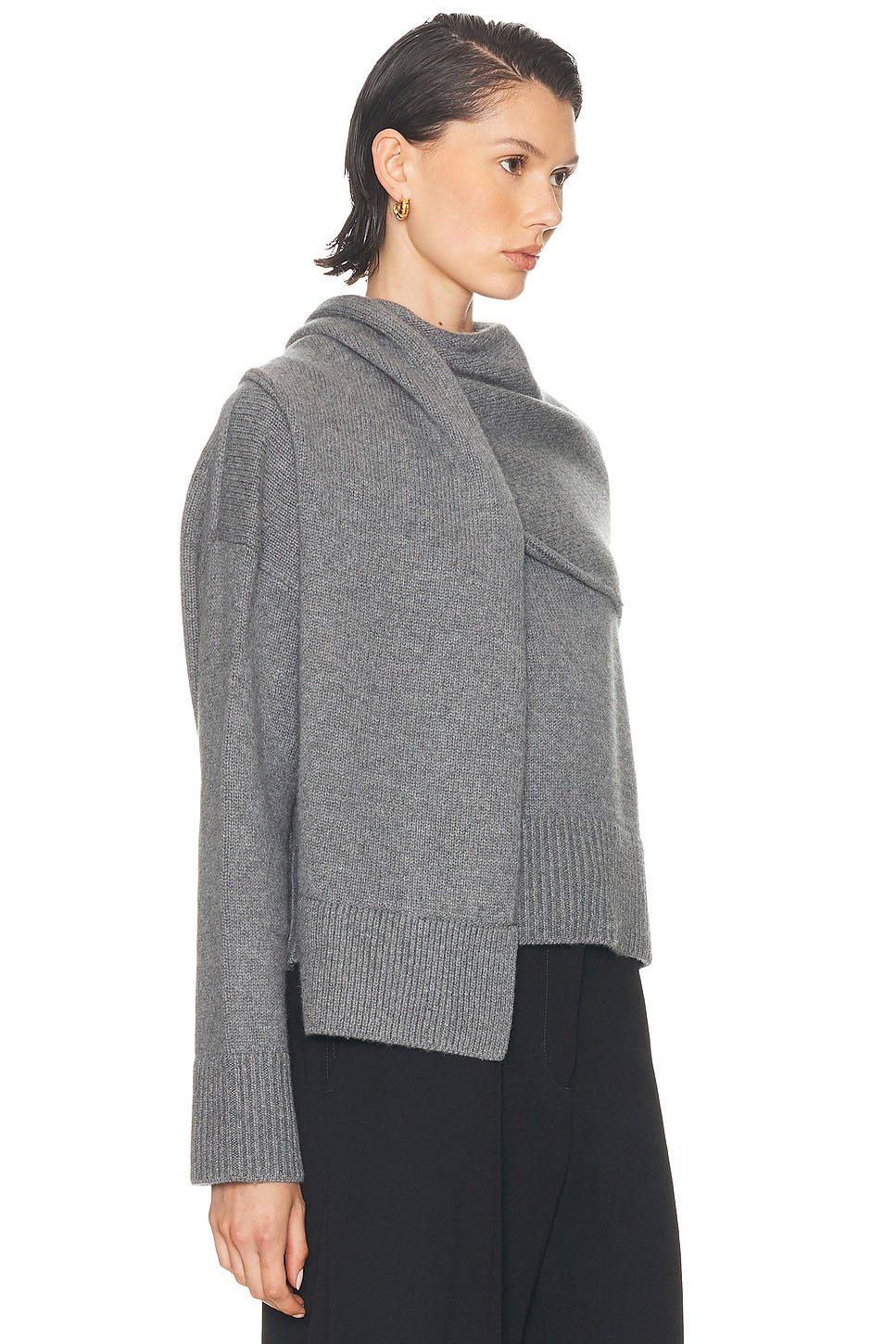 Elson Scarf Sweater - 2