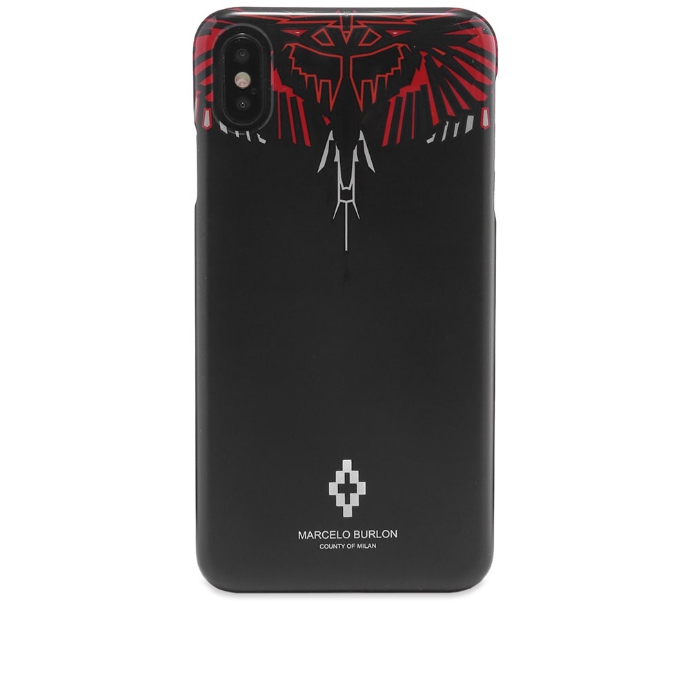 Marcelo Burlon Geometric Wings iPhone XS Max Case - 1