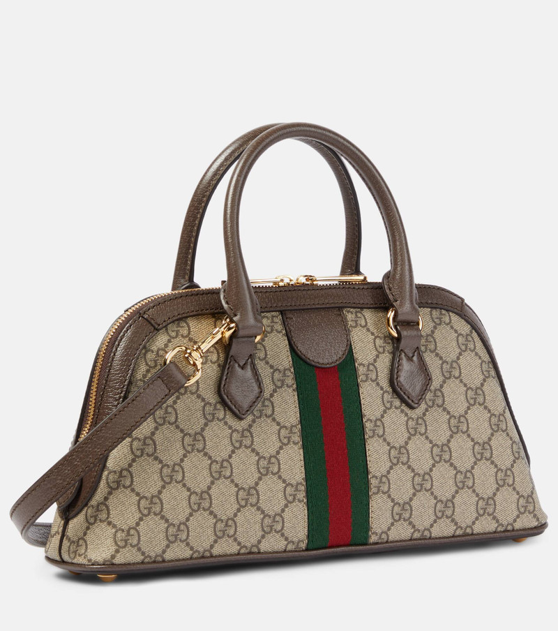Ophidia GG canvas shoulder bag 4