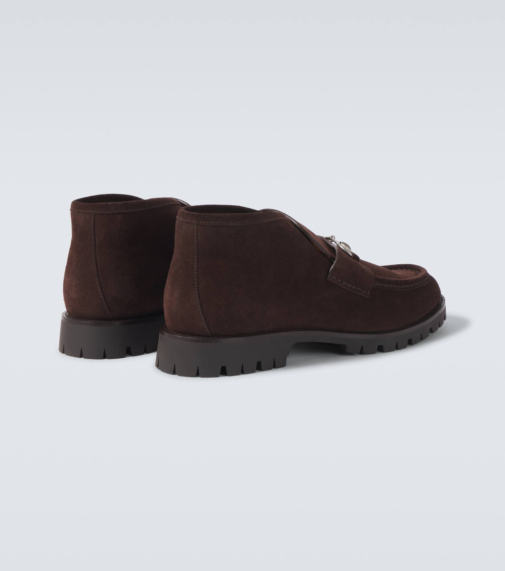 Horsebit suede desert boots - 6