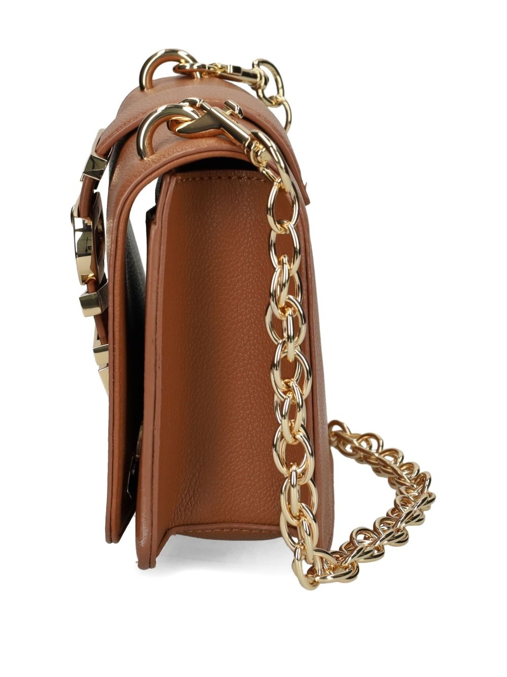 logo-lettering shoulder bag - 4
