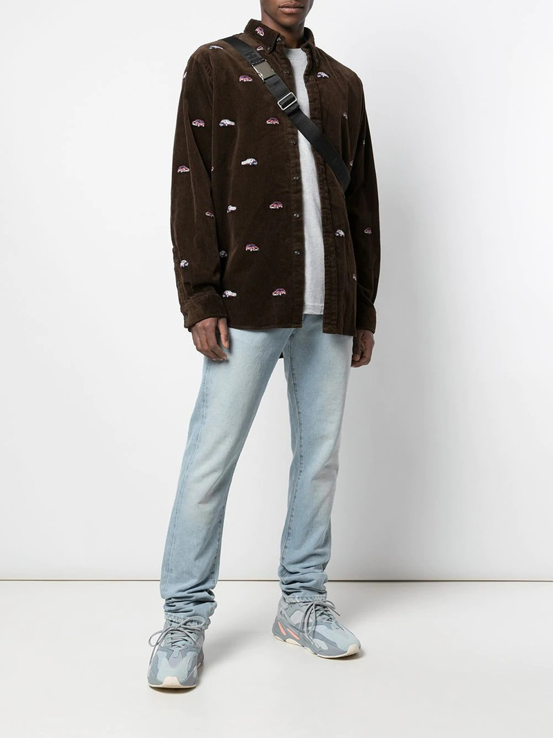 PALACE x Ralph Lauren embroidered GTI shirt outlook
