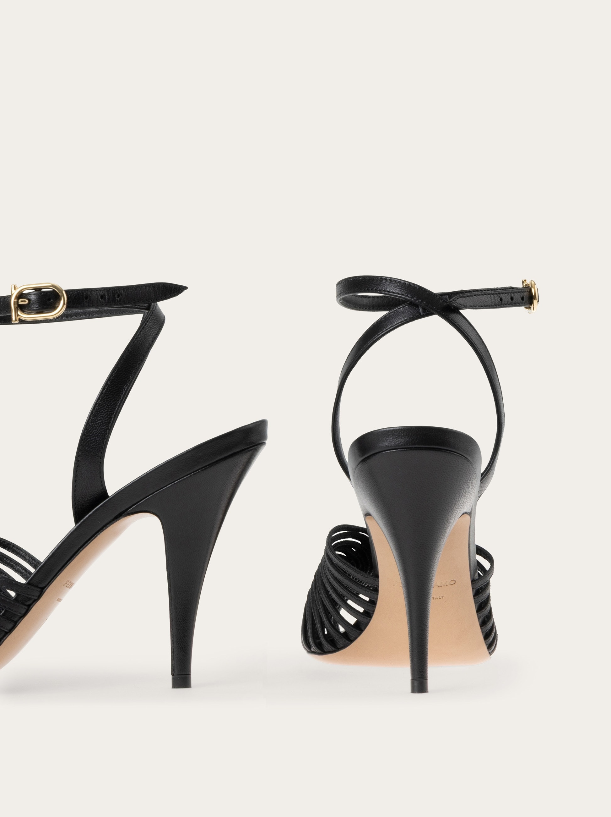 Sandal with Gancini element - 6