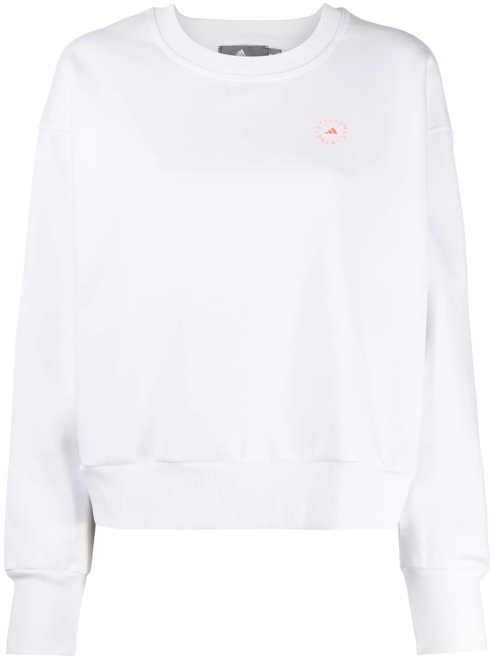 logo-print oversized sweatshirt - 1